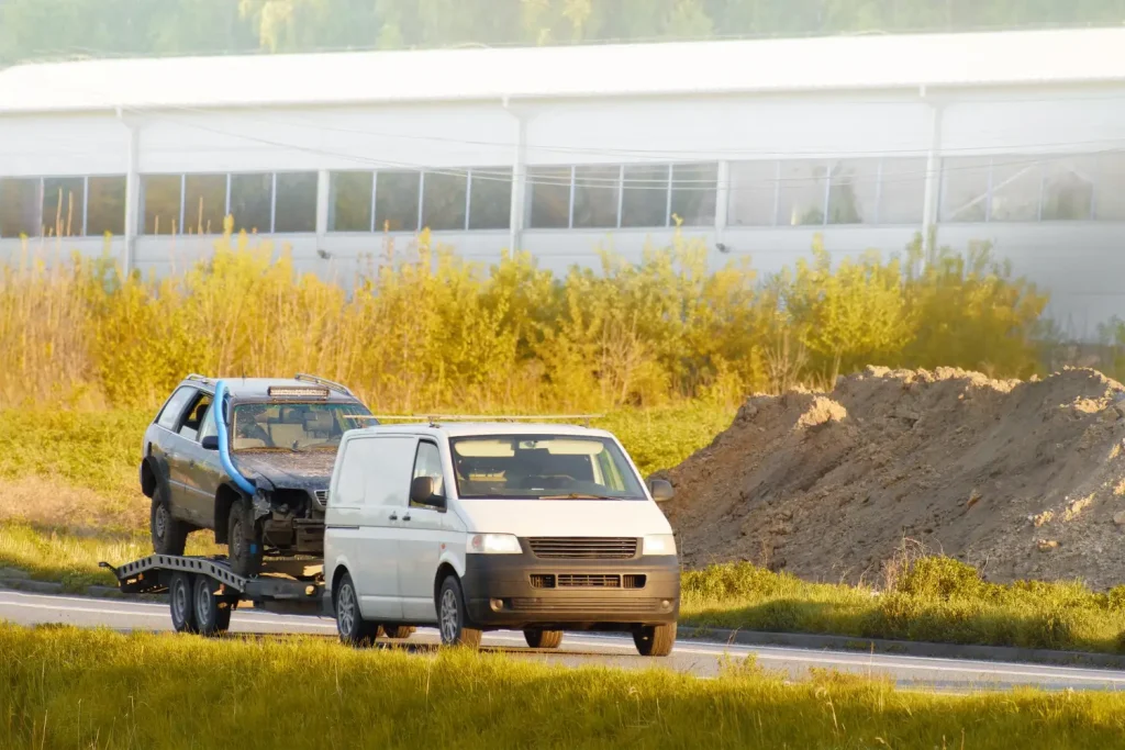 Professional car towing services in Horley with fast roadside assistance and recovery